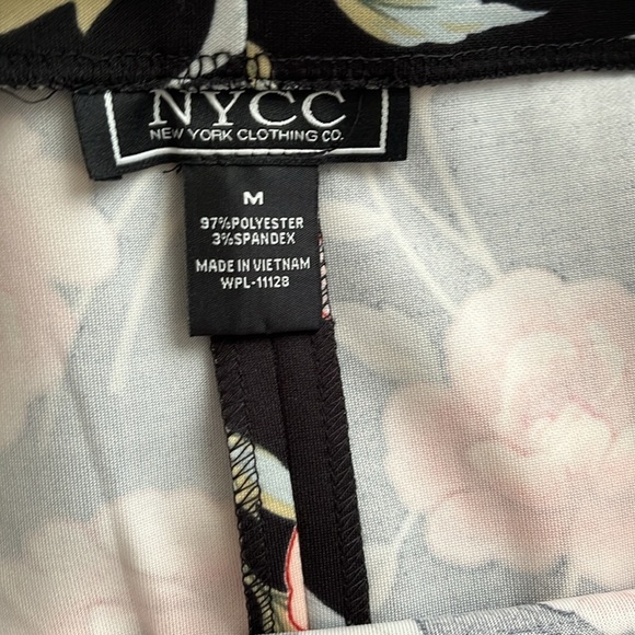 NYCC• Pull-On Pencil Skirt Floral Retro Women’s Size Medium EUC - Picture 8 of 15